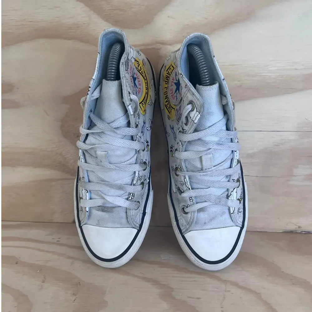 Converse All Star - CT Hi Summer Camp - Sneakers - Blue - Big Kids - 4 - 667897C